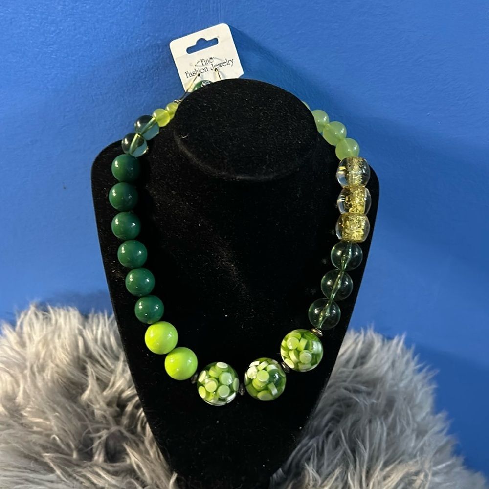 CrystalmainaLA EsMor Fine Fashion Jewelry Necklace & Earring Set Elegant Gift